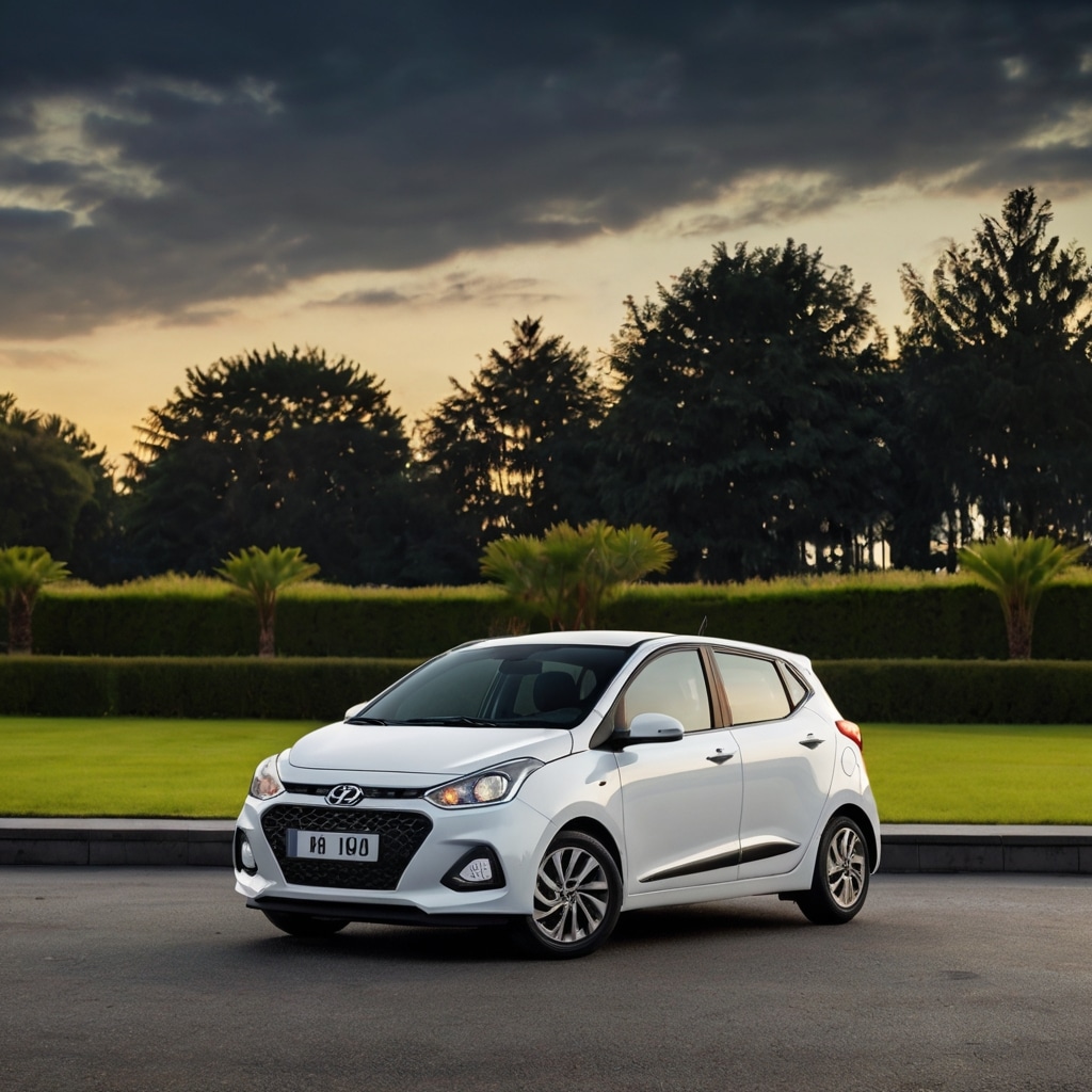 Hyundai i10 compacto y ágil para la ciudad.
